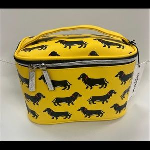Marc Tetro Dachshund Makeup Bag
